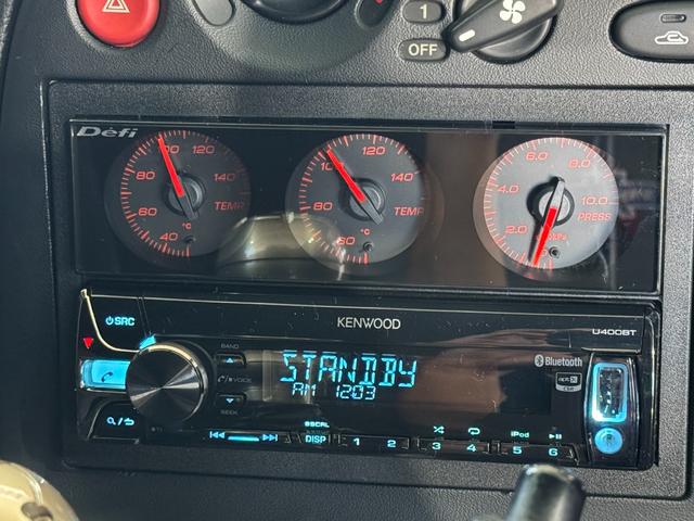 ＲＸ－７ タイプＲＢ　Ｓパッケージ　ＷＯＲＫ　ＥＭＯＴＩＯＮ　１８ｉｎＡＷ　Ｄｅｆｉ　ＤＩＮ－Ｇａｕｇｅ　ＫＥＮＷＯＯＤオーディオ（ＣＤ／ラジオ／ＢＴ）　ＭＯＭＯステアリング　ＭＯＭＯシフトノブ　純正マフラー　ＥＴＣ（42枚目）