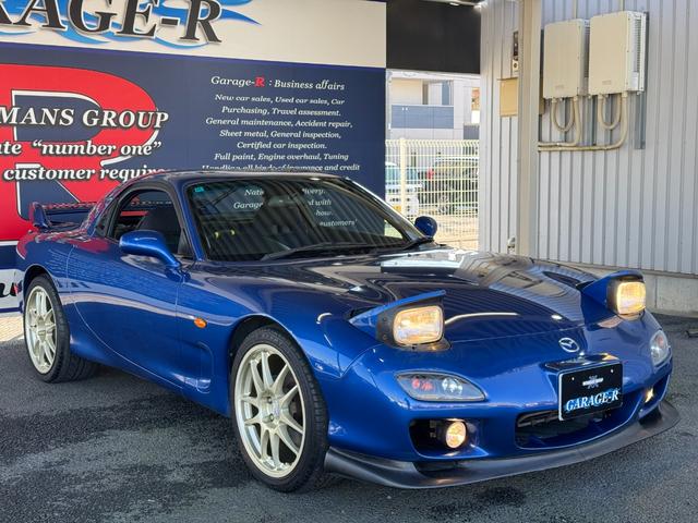 ＲＸ－７ タイプＲＢ　Ｓパッケージ　ＷＯＲＫ　ＥＭＯＴＩＯＮ　１８ｉｎＡＷ　Ｄｅｆｉ　ＤＩＮ－Ｇａｕｇｅ　ＫＥＮＷＯＯＤオーディオ（ＣＤ／ラジオ／ＢＴ）　ＭＯＭＯステアリング　ＭＯＭＯシフトノブ　純正マフラー　ＥＴＣ（56枚目）