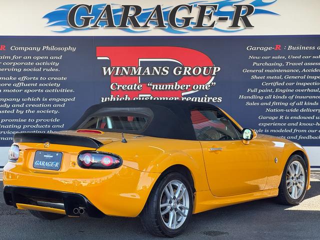 ロードスター ＲＳ　ＡｕｔｏＥｘｅフロントバンパー　ＴＲＵＳＴエキマニ／キャタライザー　ビルシュタイン車高調　社外マフラー　ＨＫＳエアクリ　ＣＵＳＣＯタワーバー　純正１６ｉｎＡＷ　ＭＯＭＯステ　カロッツェリアナビ　ＥＴＣ（2枚目）