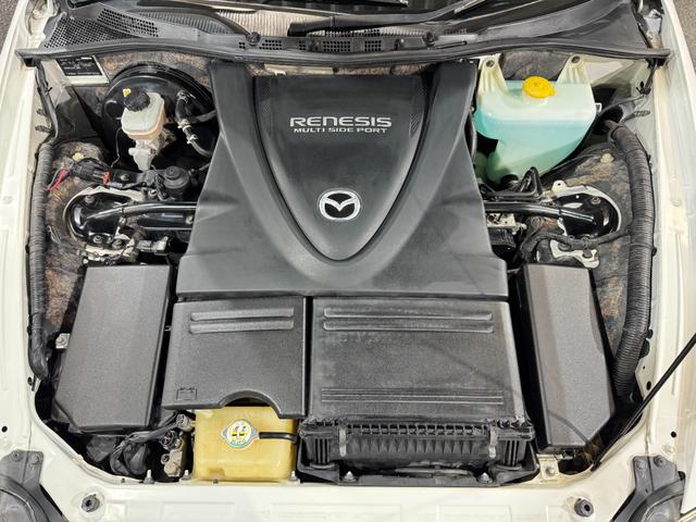 ＲＸ－８ タイプＳ　ＭＡＺＤＡＳＰＥＥＤフロントバンパー　社外マフラー　社外サイドディフレクター　ＬＯＸＡＲＮＹ１９ｉｎＡＷ　ｃａｒｒｏｚｚｅｒｉａナビ（ラジオ／ＤＴＶ／ＣＤ）　前後ドラレコ　ＲＡＺＯシフトノブ（3枚目）