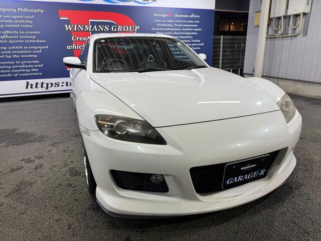 ＲＸ－８ タイプＳ　ＭＡＺＤＡＳＰＥＥＤフロントバンパー　社外マフラー　社外サイドディフレクター　ＬＯＸＡＲＮＹ１９ｉｎＡＷ　ｃａｒｒｏｚｚｅｒｉａナビ（ラジオ／ＤＴＶ／ＣＤ）　前後ドラレコ　ＲＡＺＯシフトノブ（22枚目）