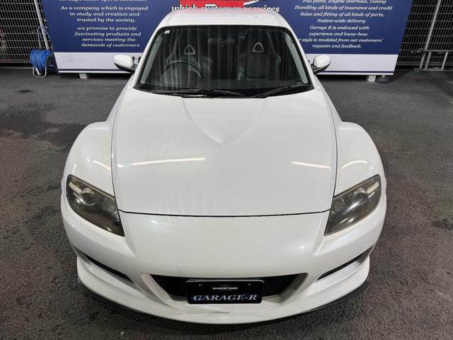 ＲＸ－８ タイプＳ　ＭＡＺＤＡＳＰＥＥＤフロントバンパー　社外マフラー　社外サイドディフレクター　ＬＯＸＡＲＮＹ１９ｉｎＡＷ　ｃａｒｒｏｚｚｅｒｉａナビ（ラジオ／ＤＴＶ／ＣＤ）　前後ドラレコ　ＲＡＺＯシフトノブ（23枚目）