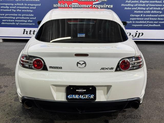 ＲＸ－８ タイプＳ　ＭＡＺＤＡＳＰＥＥＤフロントバンパー　社外マフラー　社外サイドディフレクター　ＬＯＸＡＲＮＹ１９ｉｎＡＷ　ｃａｒｒｏｚｚｅｒｉａナビ（ラジオ／ＤＴＶ／ＣＤ）　前後ドラレコ　ＲＡＺＯシフトノブ（26枚目）