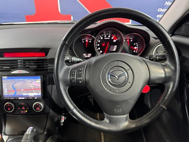 ＲＸ－８ タイプＳ　ＭＡＺＤＡＳＰＥＥＤフロントバンパー　社外マフラー　社外サイドディフレクター　ＬＯＸＡＲＮＹ１９ｉｎＡＷ　ｃａｒｒｏｚｚｅｒｉａナビ（ラジオ／ＤＴＶ／ＣＤ）　前後ドラレコ　ＲＡＺＯシフトノブ（36枚目）