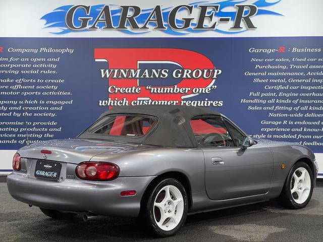 ロードスター ＮＲ－Ａ　ロールケージ　ビルシュタインショック　純正ＥＮＫＥＩ製１５ｉｎＡＷ　純正マフラー　ＢＯＳＥスピーカー　オーディオ　キーレス　ＥＴＣ（2枚目）