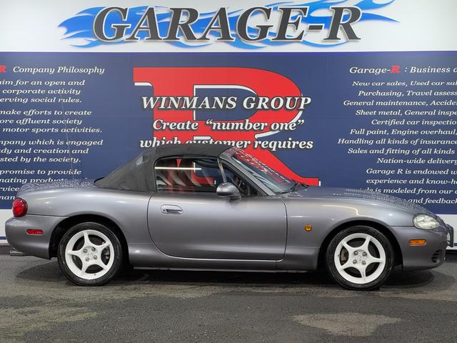 ロードスター ＮＲ－Ａ　ロールケージ　ビルシュタインショック　純正ＥＮＫＥＩ製１５ｉｎＡＷ　純正マフラー　ＢＯＳＥスピーカー　オーディオ　キーレス　ＥＴＣ（6枚目）