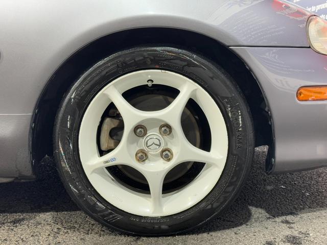 ロードスター ＮＲ－Ａ　ロールケージ　ビルシュタインショック　純正ＥＮＫＥＩ製１５ｉｎＡＷ　純正マフラー　ＢＯＳＥスピーカー　オーディオ　キーレス　ＥＴＣ（10枚目）