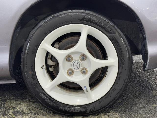 ロードスター ＮＲ－Ａ　ロールケージ　ビルシュタインショック　純正ＥＮＫＥＩ製１５ｉｎＡＷ　純正マフラー　ＢＯＳＥスピーカー　オーディオ　キーレス　ＥＴＣ（13枚目）