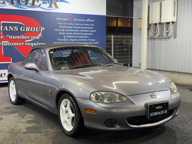 ロードスター ＮＲ－Ａ　ロールケージ　ビルシュタインショック　純正ＥＮＫＥＩ製１５ｉｎＡＷ　純正マフラー　ＢＯＳＥスピーカー　オーディオ　キーレス　ＥＴＣ（20枚目）