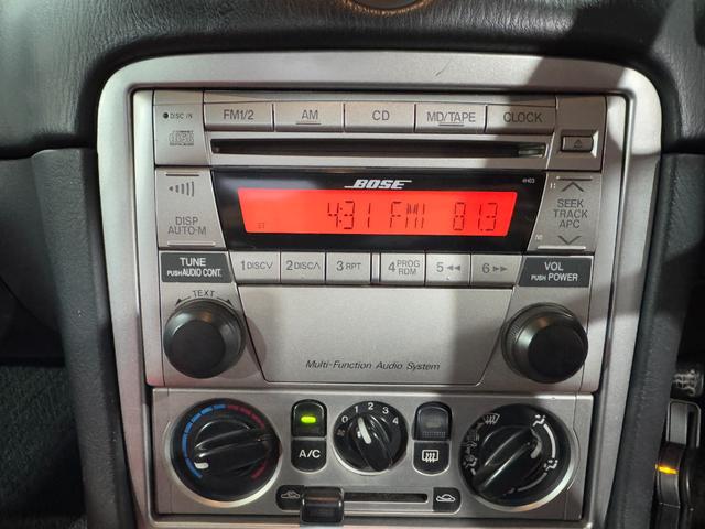 ロードスター ＮＲ－Ａ　ロールケージ　ビルシュタインショック　純正ＥＮＫＥＩ製１５ｉｎＡＷ　純正マフラー　ＢＯＳＥスピーカー　オーディオ　キーレス　ＥＴＣ（44枚目）