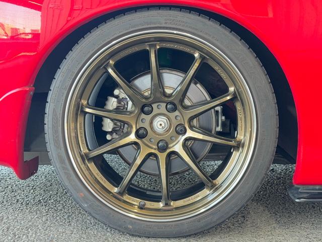 RX-7 タイプRB リビルトタービン交換済 TEIN車高調 HKSサイレントハイパワー WORK EMOTION ZR10 18inAW フロントアンダースポイラー フロントフォグランプ サイドスカート タワーバー(12枚目)