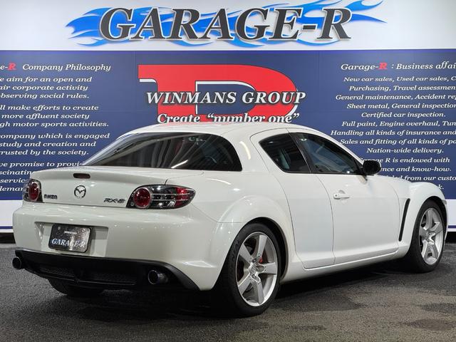 RX-8 タイプS Rmagicマフラー MAZDASPEEDダンパー/サスペンション 純正アンダースポイラー 純正18inAW carrozzeriaナビ 純正オーディオ(ラジオ/CD) MOMOステアリング ETC(2枚目)