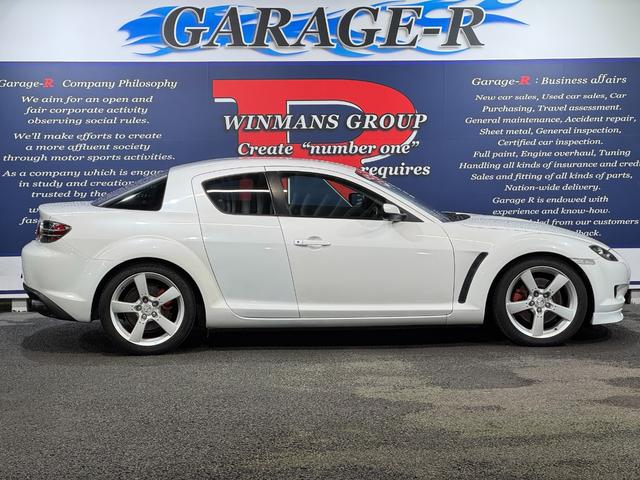 RX-8 タイプS Rmagicマフラー MAZDASPEEDダンパー/サスペンション 純正アンダースポイラー 純正18inAW carrozzeriaナビ 純正オーディオ(ラジオ/CD) MOMOステアリング ETC(6枚目)