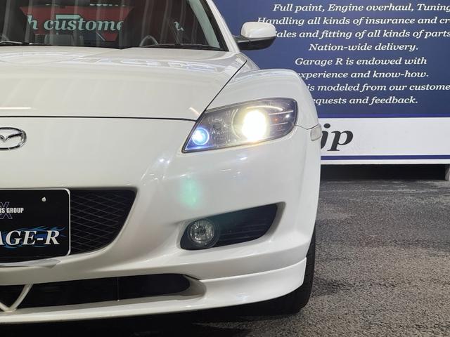 RX-8 タイプS Rmagicマフラー MAZDASPEEDダンパー/サスペンション 純正アンダースポイラー 純正18inAW carrozzeriaナビ 純正オーディオ(ラジオ/CD) MOMOステアリング ETC(18枚目)