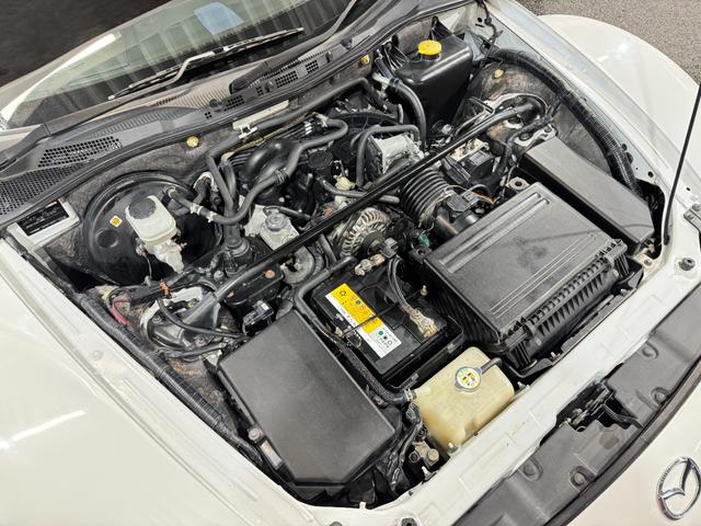 RX-8 タイプS Rmagicマフラー MAZDASPEEDダンパー/サスペンション 純正アンダースポイラー 純正18inAW carrozzeriaナビ 純正オーディオ(ラジオ/CD) MOMOステアリング ETC(26枚目)