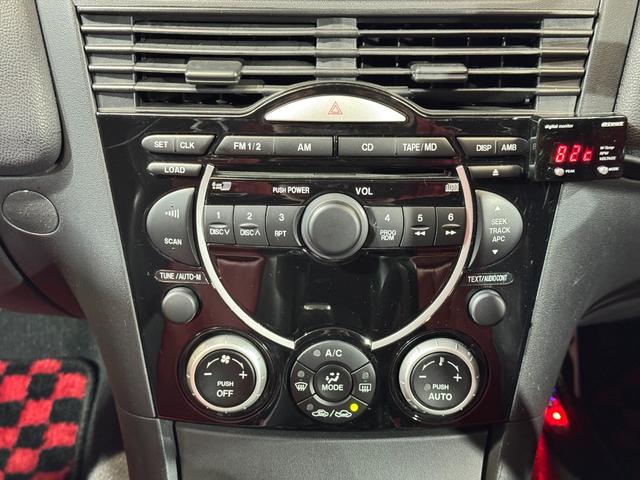 RX-8 タイプS Rmagicマフラー MAZDASPEEDダンパー/サスペンション 純正アンダースポイラー 純正18inAW carrozzeriaナビ 純正オーディオ(ラジオ/CD) MOMOステアリング ETC(43枚目)