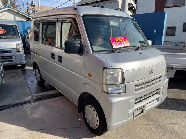 エブリイ PC 5速マニュアル パワステ パワーウィンドウ エアバック キーレス CD(6枚目)