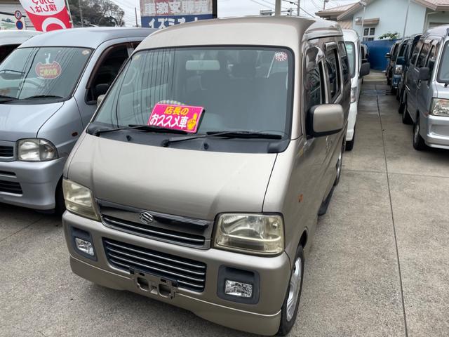 エブリイワゴン ジョイポップターボＰＺ　４速オートマ　ターボ　キーレス　パワステ　パワーウィンドウ　エアバック（3枚目）