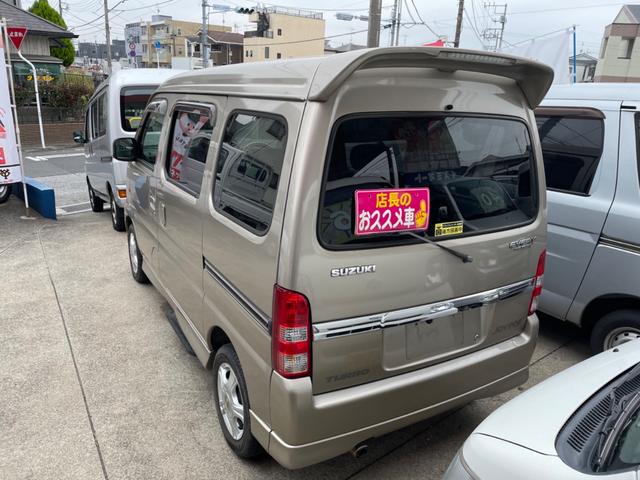 エブリイワゴン ジョイポップターボＰＺ　４速オートマ　ターボ　キーレス　パワステ　パワーウィンドウ　エアバック（5枚目）