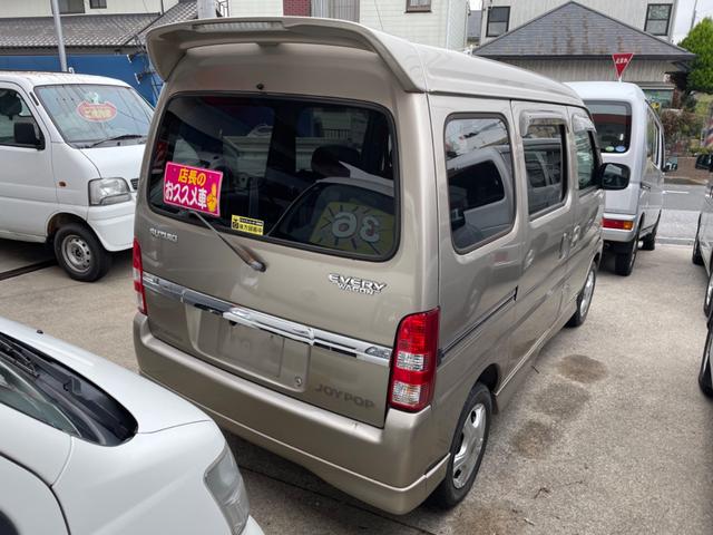 エブリイワゴン ジョイポップターボＰＺ　４速オートマ　ターボ　キーレス　パワステ　パワーウィンドウ　エアバック（6枚目）