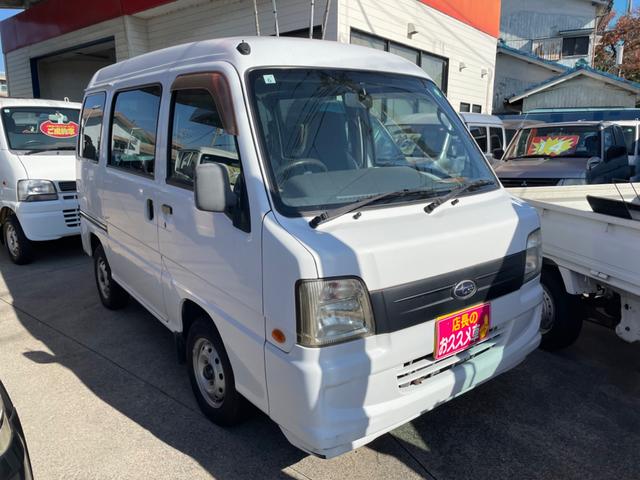 サンバーバン トランスポーター　５速マニュアル　パワステ　パワーウィンドウ　エアバック（3枚目）