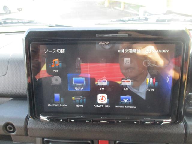 ジムニー XC 4WD 9インチナビフルセグ ブルートゥース CD.DVD ドラレコ ETC ターボ ライトウォッシャー LEDライト クルコン クリソナ シートヒーター セキュリティ 届け出済み未使用車(8枚目)