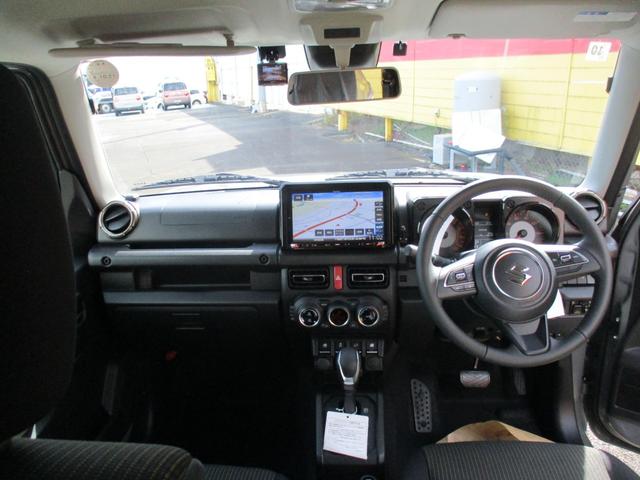 ジムニー XC 4WD 9インチナビフルセグ ブルートゥース CD.DVD ドラレコ ETC ターボ ライトウォッシャー LEDライト クルコン クリソナ シートヒーター セキュリティ 届け出済み未使用車(18枚目)