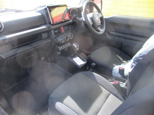 ジムニー XC 4WD 9インチナビフルセグ ブルートゥース CD.DVD ドラレコ ETC ターボ ライトウォッシャー LEDライト クルコン クリソナ シートヒーター セキュリティ 届け出済み未使用車(24枚目)