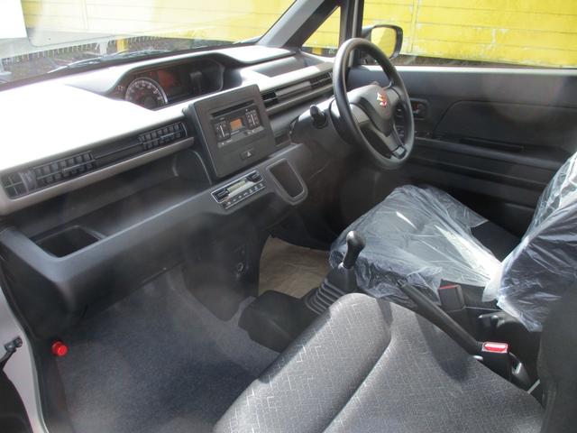 ワゴンR FX 5MT 純正CDデッキ ETC ドラレコ オートエアコン オートライト レーダーブレーキ シートヒーター クリアランスソナー セキュリティ 届け出済み未使用車(24枚目)