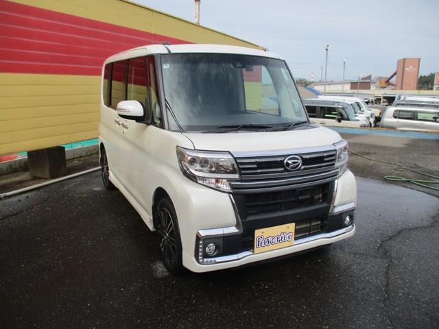 タント カスタムRS トップエディションSAII ナビフルセグ ブルートゥース CD.DVD ETC 前後ドラレコ 社外デジタルインナーミラー バックカメラ ターボ ハーフレザーシート 両側自動ドア LEDライト セキュリティ 禁煙車(4枚目)