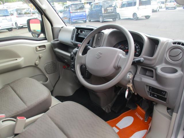 エブリイ ＰＡ　ハイルーフ　レーダーブレーキ　バイザー　クリアランスソナー　ＡＭＦＭラジオ　運助エアバッグ　オーバーヘッドコンソール　アイドリングストップ　エアコン　禁煙車（13枚目）