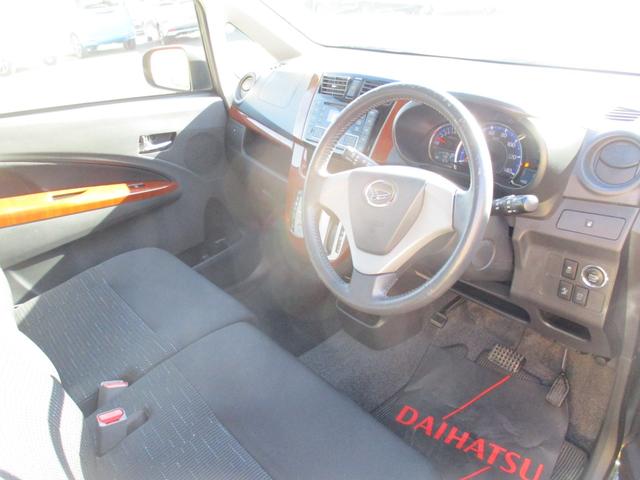 ムーヴ カスタム　Ｘ　ＶＳスマートセレクションＳＡ　スマートキー　ＣＤデッキ　木目調パネル　シートリフター　レーダーブレーキ　バイザー　チルトステアリング　オートエアコン　ＬＥＤライト　セキュリティ（15枚目）