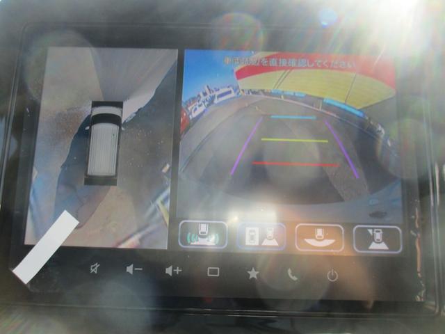 スペーシア ハイブリッドX 純正9型ナビフルセグ アップルカープレイ ブルートゥース HDMI可 ドラレコ ETC USB 全方位カメラ リアオットマン 両側自動ドア シートヒーター 前後クリソナ サーキュレータ 届出済未使用車(9枚目)