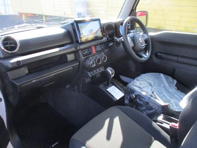 ジムニー XC 9インチナビフルセグ アップルカープレイ CD.DVD ブルートゥース HDMI対応 ドラレコ ETC LEDライト シートヒーター ライトウォッシャー クルコン 前後クリソナ 届け出済み未使用車(27枚目)