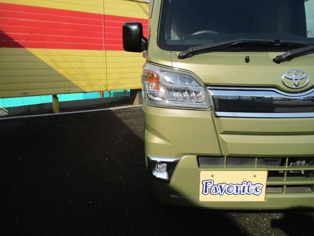 ピクシストラック スタンダード　４ＷＤ　５ＭＴ　ナビ地デジ　ＣＤ．ＤＶＤ　エアコン　バックカメラ　荷台幌付き　ＬＥＤライト　バイザー（26枚目）