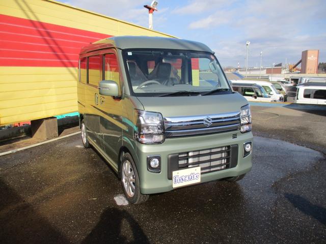 エブリイワゴン ＰＺターボスペシャル　８型ナビフルセグ　ブルートゥース　ＣＤ．ＤＶＤ　ＨＩＭＤ対応　ドラレコ　ＥＴＣ　オートステップ　ＵＳＢ　オーバーヘッドコンソール　クリソナ　シートヒーター　両側自動ドア　ＨＩＤライト　届け出済未使用車（5枚目）