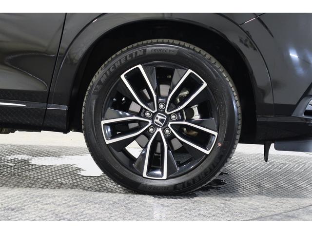 ヴェゼル ｅ：ＨＥＶＺ　認定中古車　２年保証付　ワンオーナー　ナビ　Ｂカメラ　ドラレコ　ＥＴＣ　運転支援　全周囲カメラ　ホンダコネクト　ＬＤＡ　衝突回避支援ブレーキ機能　パノラミックビューモニター　１オナ　追従　スマキ　半革（22枚目）