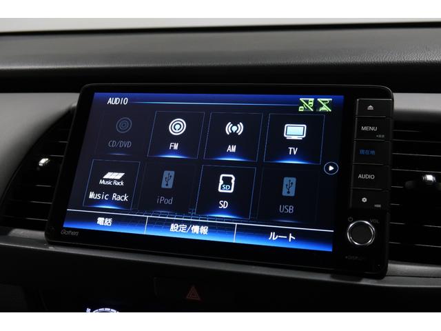 フィット ｅ：ＨＥＶＲＳ　ワンオーナー　ナビ　Ｂカメラ　ドラレコ　運転支援　エアバッグ　パワーウィンドウ　助手席エアバッグ　Ｄレコ　フルセグテレビ　ＬＥＤヘッドランプ　セキュリティアラーム　フルオートエアコン　ＥＴＣ装備　半革（9枚目）