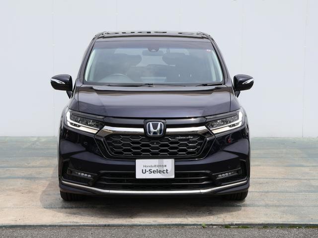オデッセイハイブリッド ｅ：ＨＥＶアブソルート・ＥＸ　運転支援機能（ホンダセンシング）　マルチビューカメラ　ブラインドスポットインフォメーション　シートヒーター　電動シート　ＬＥＤヘッドライト　純正ナビ　Ｂｌｕｅｔｏｏｔｈ接続　ワンオーナー車　ＡＣ　ＰＳ（9枚目）