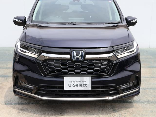 オデッセイハイブリッド ｅ：ＨＥＶアブソルート・ＥＸ　運転支援機能（ホンダセンシング）　マルチビューカメラ　ブラインドスポットインフォメーション　シートヒーター　電動シート　ＬＥＤヘッドライト　純正ナビ　Ｂｌｕｅｔｏｏｔｈ接続　ワンオーナー車　ＡＣ　ＰＳ（11枚目）