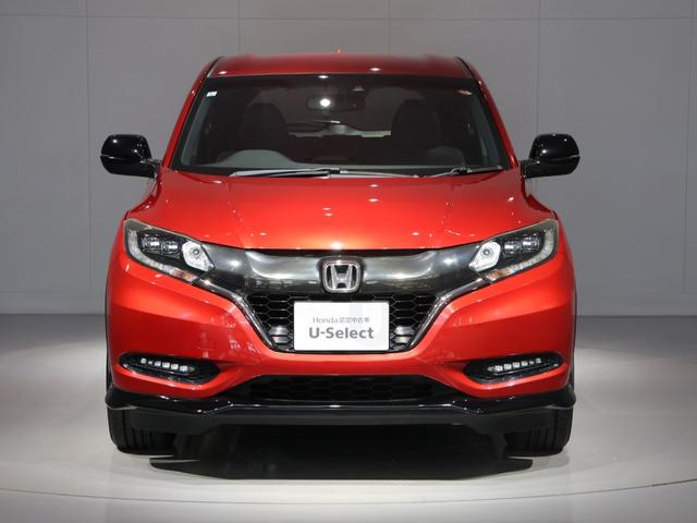 ヴェゼル ハイブリッドＲＳ・ホンダセンシング　運転支援機能　衝突軽減ブレーキ　ＥＴＣ　ＬＥＤヘッドライト　　ＬＥＤフォグライト純正７インチナビ　バックカメラ　Ｂｌｕｅｔｏｏｔｈ接続　１８インチアルミホイール　１オ－ナ－　定期点検記録簿　Ｒカメ（8枚目）