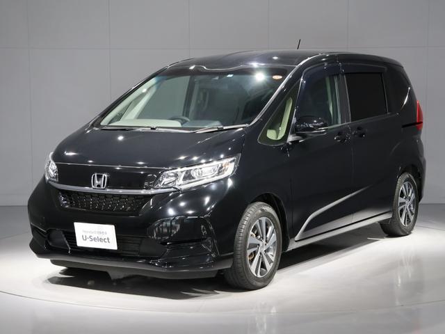 フリードハイブリッド ハイブリッド・Ｇ　運転支援機能　衝突軽減ブレーキ　ＥＴＣ　両側電動スライドドア　ＬＥＤヘッドライト純正ナビ　バックカメラ　Ｂｌｕｅｔｏｏｔｈ接続　ドライブレコーダー　ワンオーナー車　両電動ドア　サイドエアバック　ＤＶＤ（8枚目）
