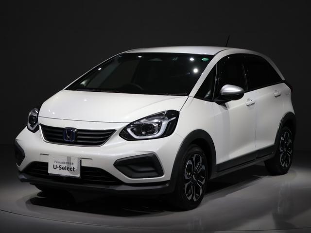 フィット e:HEVクロスター 禁煙車 運転支援機能 衝突軽減ブレーキ LEDヘッドライト スマートキー ETC 純正9インチナビ Bluetooth接続 USB端子 バックカメラ 障害物センサー VSAワンオーナー車 1オーナー(8枚目)