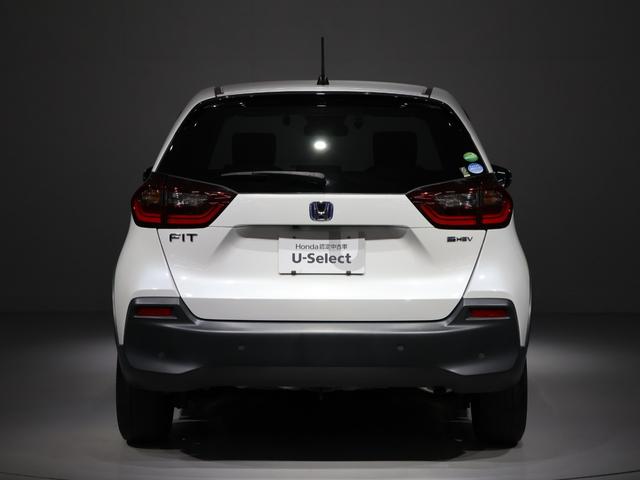 フィット e:HEVクロスター 禁煙車 運転支援機能 衝突軽減ブレーキ LEDヘッドライト スマートキー ETC 純正9インチナビ Bluetooth接続 USB端子 バックカメラ 障害物センサー VSAワンオーナー車 1オーナー(64枚目)