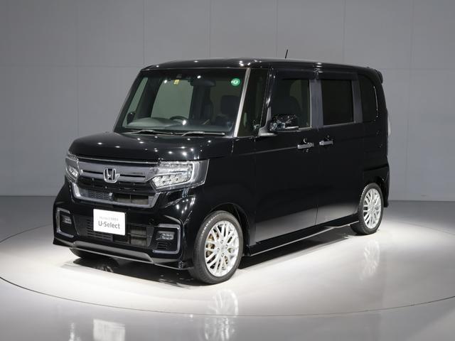 Ｎ－ＢＯＸカスタム ＥＸターボ　運転支援機能　衝突軽減ブレーキ　ＬＥＤヘッドライト　両側電動スライドドア　ＥＴＣ純正８インチナビ　バックカメラ　Ｂｌｕｅｔｏｏｔｈ接続　リア席１２．８インチモニター　ＶＳＡドライブレコーダー　地デジ（8枚目）