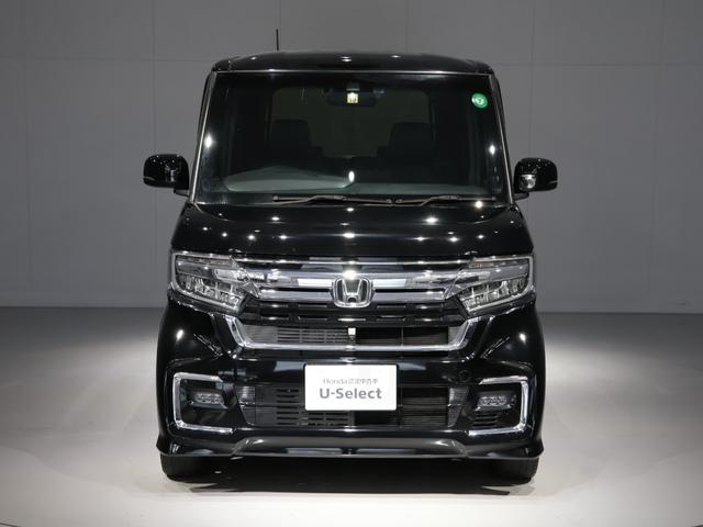 Ｎ－ＢＯＸカスタム ＥＸターボ　運転支援機能　衝突軽減ブレーキ　ＬＥＤヘッドライト　両側電動スライドドア　ＥＴＣ純正８インチナビ　バックカメラ　Ｂｌｕｅｔｏｏｔｈ接続　リア席１２．８インチモニター　ＶＳＡドライブレコーダー　地デジ（9枚目）