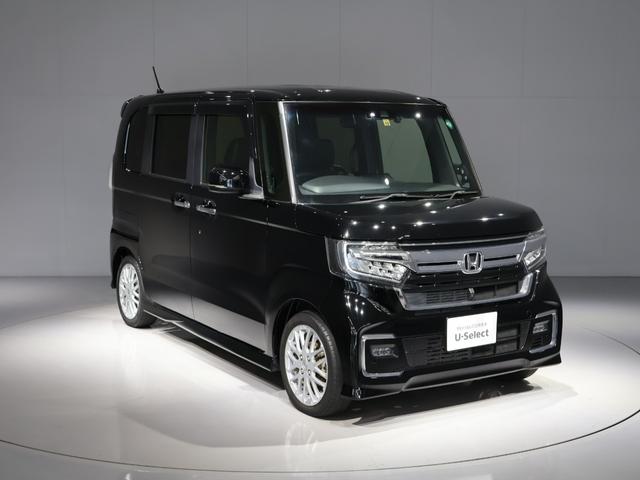 Ｎ－ＢＯＸカスタム ＥＸターボ　運転支援機能　衝突軽減ブレーキ　ＬＥＤヘッドライト　両側電動スライドドア　ＥＴＣ純正８インチナビ　バックカメラ　Ｂｌｕｅｔｏｏｔｈ接続　リア席１２．８インチモニター　ＶＳＡドライブレコーダー　地デジ（10枚目）