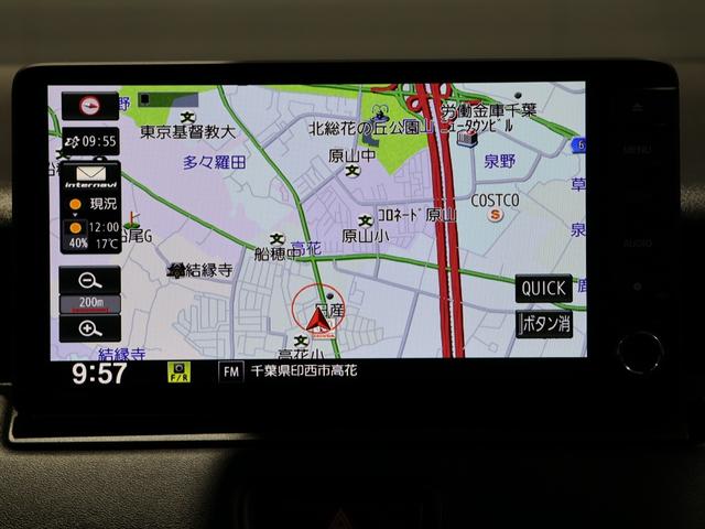 ヴェゼル ｅ：ＨＥＶＺ　禁煙車　運転支援機能　衝突軽減ブレーキ　パワーテールゲート　ＬＥＤヘッドライト　　障害物センサー　純正ナビ　バックカメラ　Ｂｌｕｅｔｏｏｔｈ接続　ミュージックラック　ＥＴＣ　先進ライト　スマキ　Ｄレコ（40枚目）