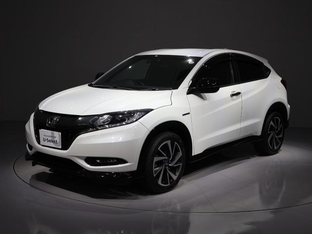 ヴェゼル ハイブリッドＲＳ・ホンダセンシング　禁煙車　運転支援機能　衝突軽減ブレーキ　ＬＥＤヘッドライト　パフォーマンスダンパー　ＥＴＣ　純正８インチナビ　バックカメラ　Ｂｌｕｅｔｏｏｔｈ接続　ドライブレコーダー　シートヒーター　サイドＳＲＳ（7枚目）