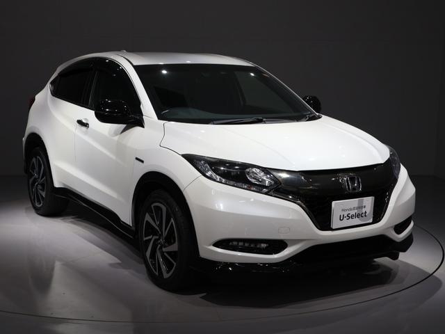 ヴェゼル ハイブリッドＲＳ・ホンダセンシング　禁煙車　運転支援機能　衝突軽減ブレーキ　ＬＥＤヘッドライト　パフォーマンスダンパー　ＥＴＣ　純正８インチナビ　バックカメラ　Ｂｌｕｅｔｏｏｔｈ接続　ドライブレコーダー　シートヒーター　サイドＳＲＳ（9枚目）